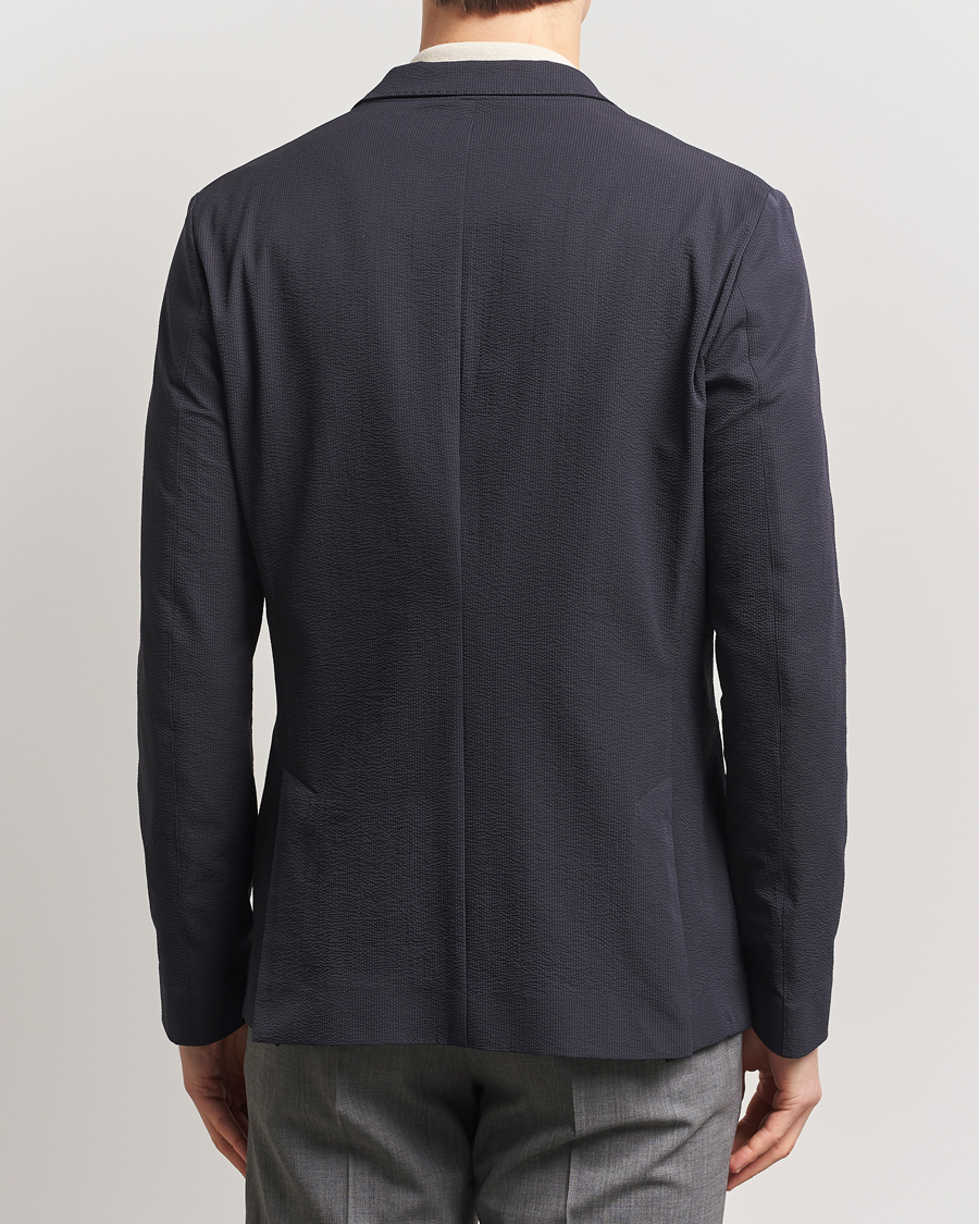 Herre | Blazere & jakker | Herno | Seersucker Blazer Navy