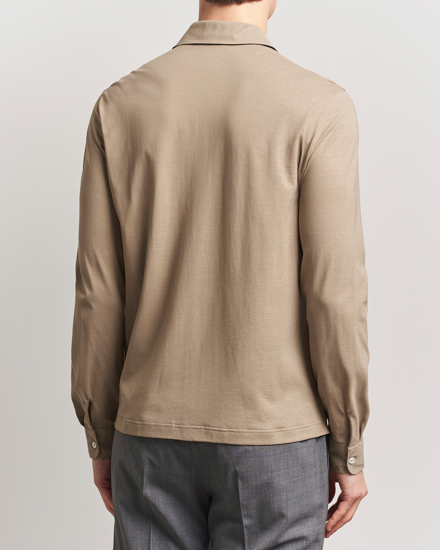 Herre | Skjorter | Herno | Cotton Crepe Shirt Olive
