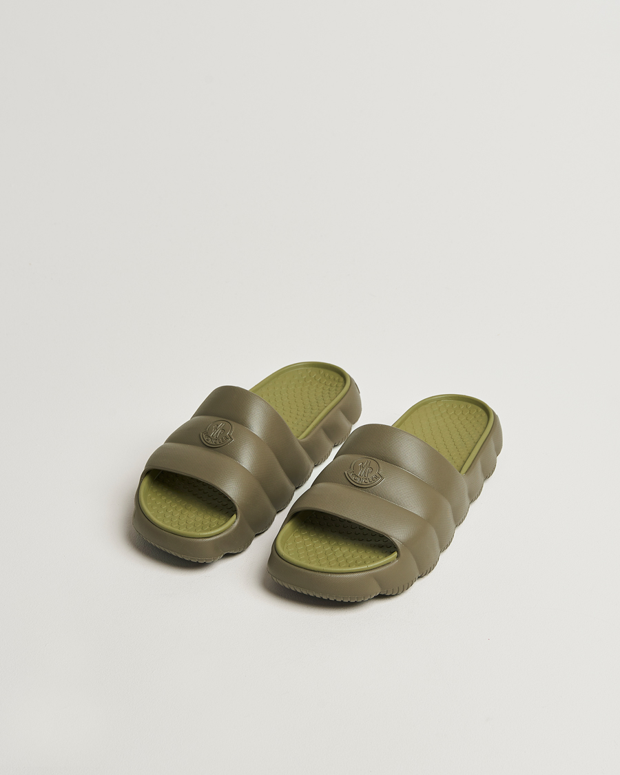 Herre | Moncler Lilo Slides Green | Moncler | Lilo Slides Green