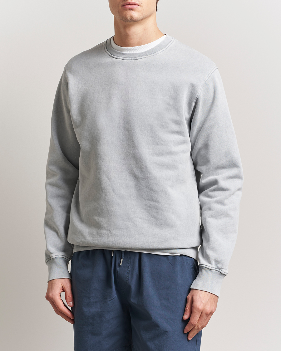 Herre | Trøjer | Colorful Standard | Classic Organic Crew Neck Sweat Faded Grey