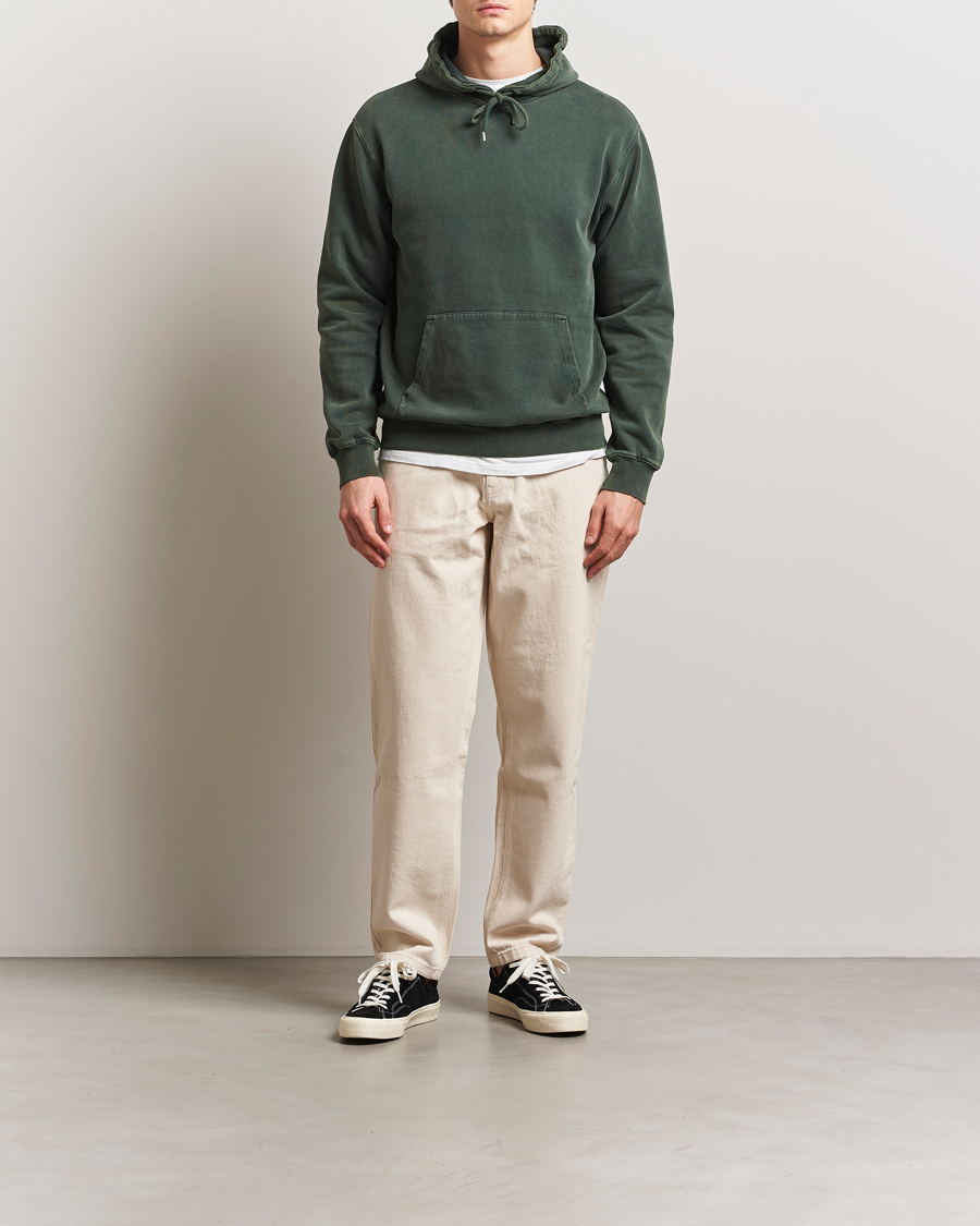 Herre | Trøjer | Colorful Standard | Classic Organic Hood Midnight Forest
