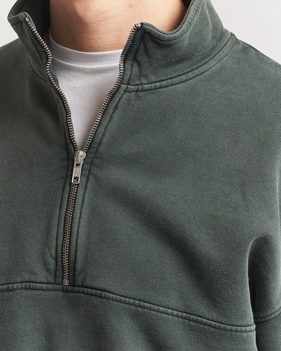Herre | Trøjer | Colorful Standard | Classic Organic Half-Zip Midnight Forest