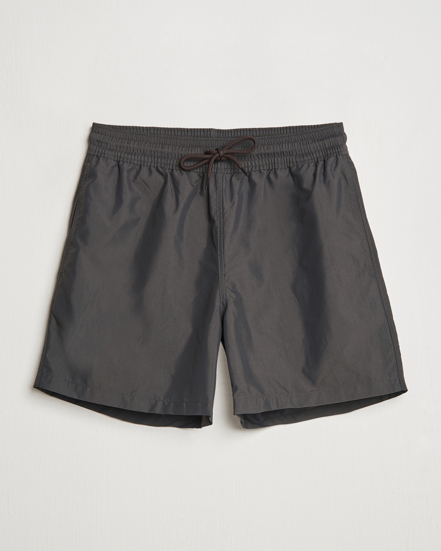 Herre | Badebukser | Colorful Standard | Classic Organic Swim Shorts Lava Grey
