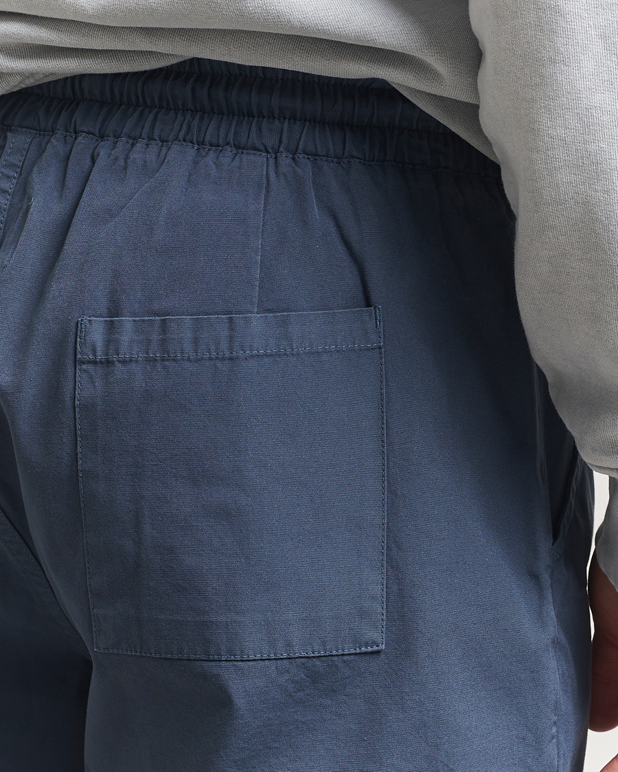 Herre | Shorts | Colorful Standard | Classic Organic Twill Drawstring Shorts Petrol Blue
