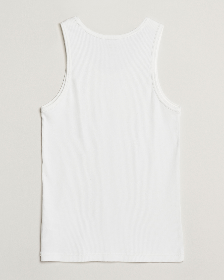Herre | T-Shirts | Colorful Standard | Organic Rib Tank Top Optical White