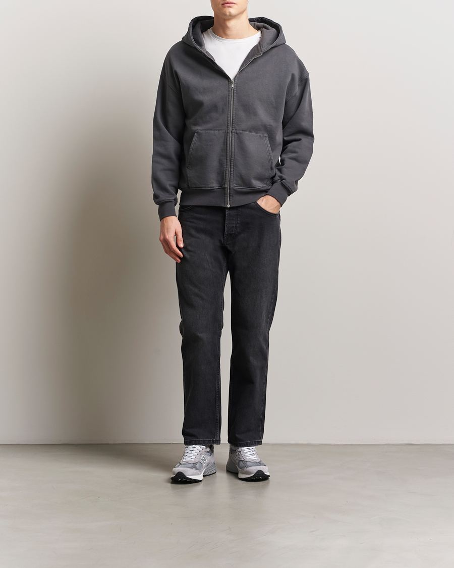 Herre | Trøjer | Colorful Standard | Classic Organic Full Zip Hoodie Lava Grey