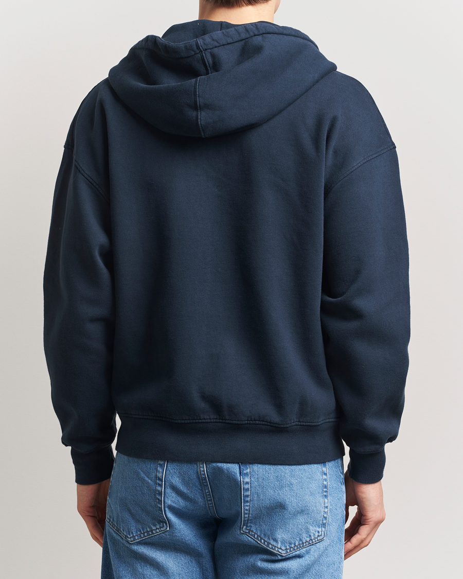 Herre | Trøjer | Colorful Standard | Classic Organic Full Zip Hoodie Navy Blue