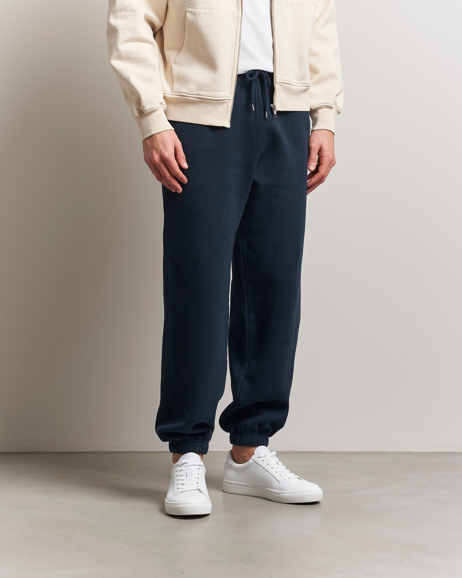 Herre | Bukser | Colorful Standard | Classic Organic Sweatpants Navy Blue
