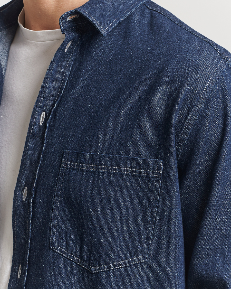 Herre | Skjorter | Samsøe Samsøe | Ryan Chambray Shirt Salute Blue