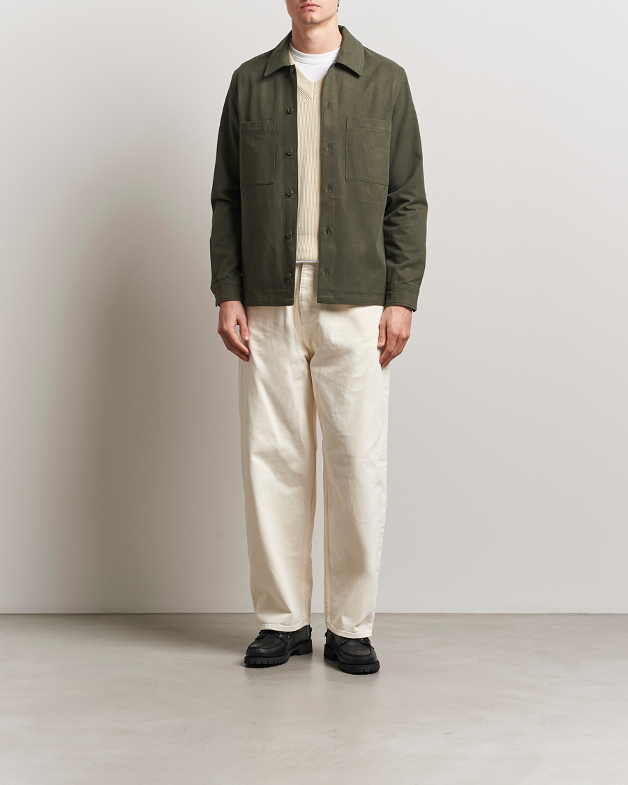Herre | Skjorter | Samsøe Samsøe | Sataka Overshirt Forest Night