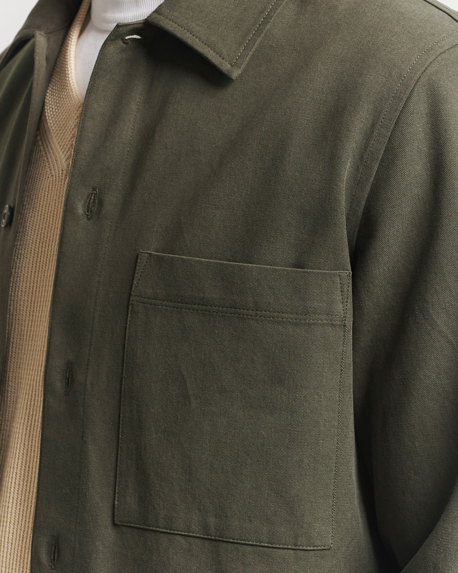 Herre | Skjorter | Samsøe Samsøe | Sataka Overshirt Forest Night