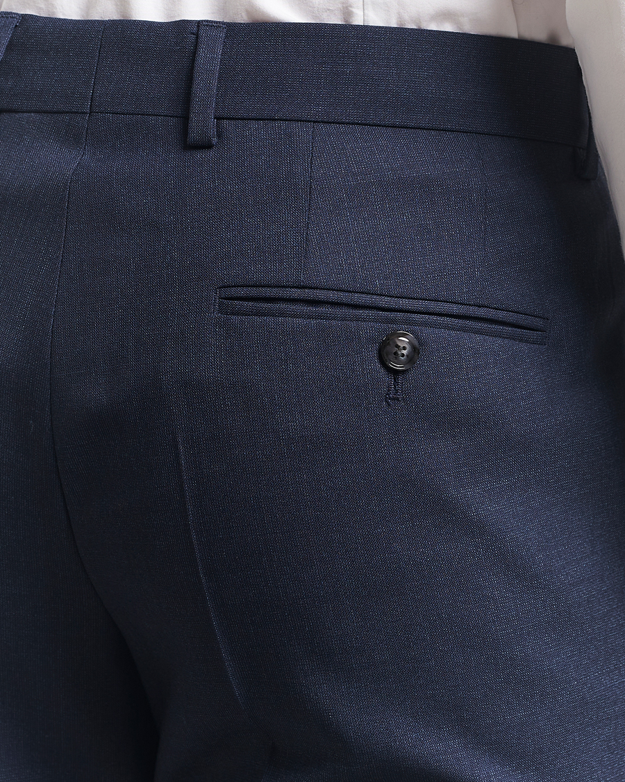 Herre | Jakkesæt | BOSS BLACK | Huge Wool Double Breasted Suit Navy