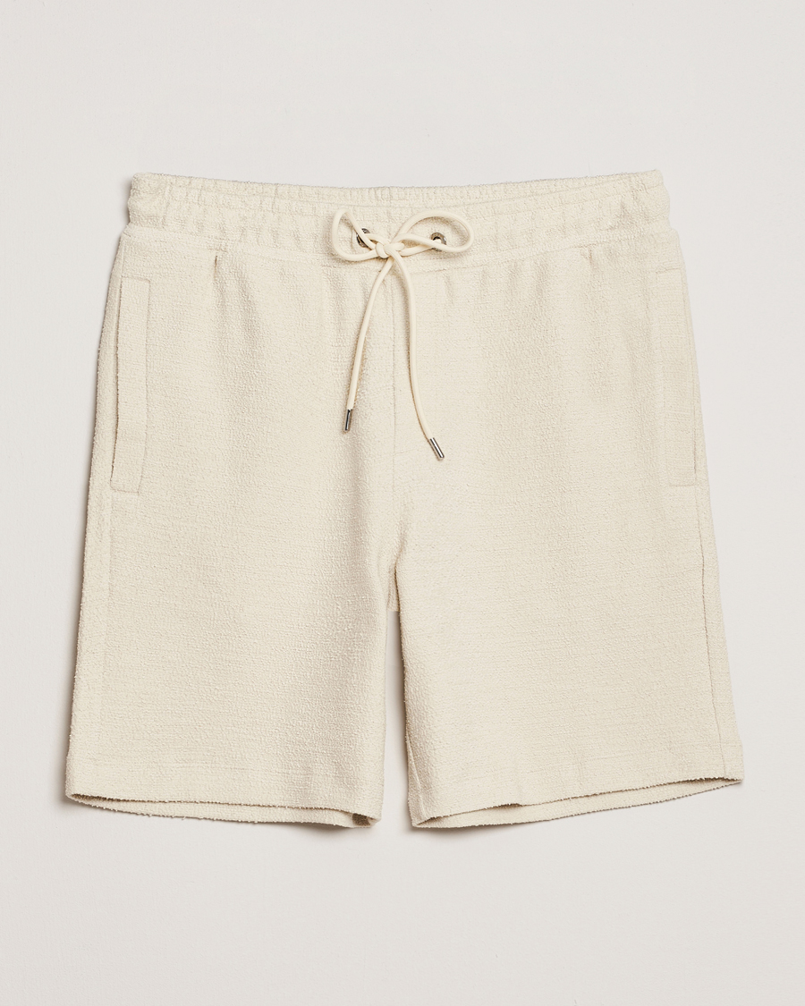 Herre | Shorts | BOSS BLACK | Leoni Terry Sweatshorts Open White