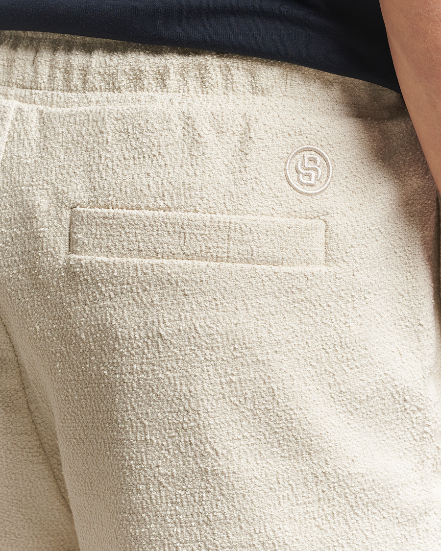 Herre | Shorts | BOSS BLACK | Leoni Terry Sweatshorts Open White