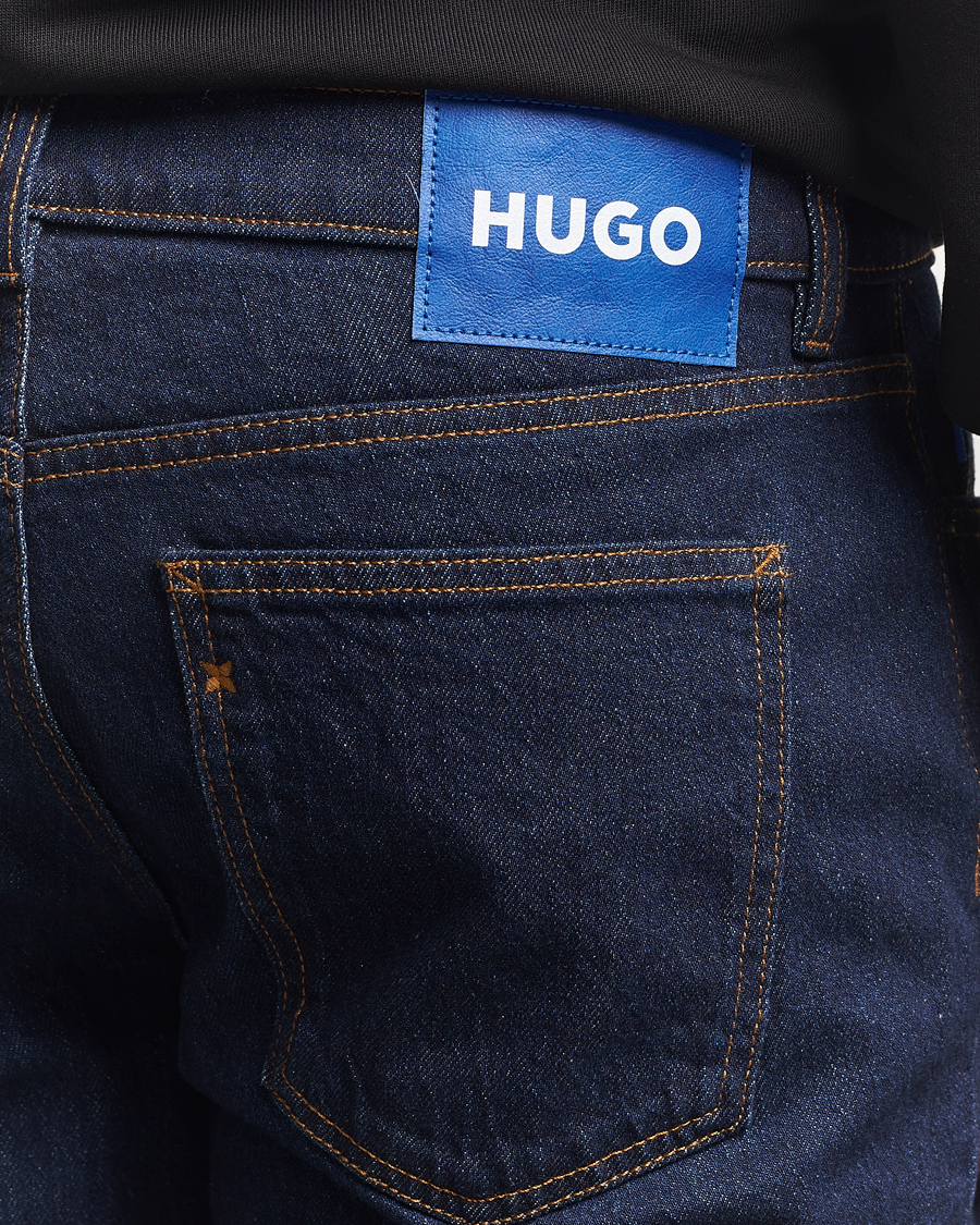 Herre | Jeans | HUGO | Brody Tapered Fit Jeans Dark Blue