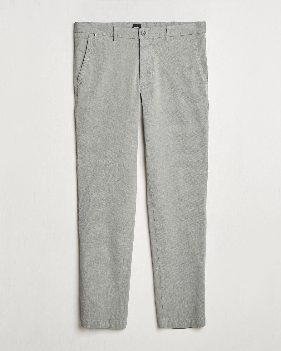Herre | Chinos | BOSS BLACK | Kaiton Structured Cotton Pants Open White