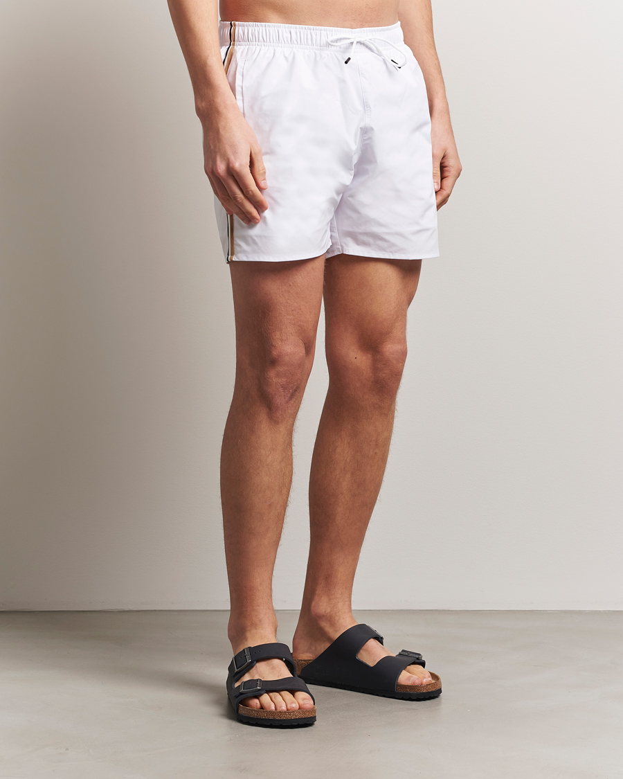 Herre | Badebukser | BOSS BLACK | Iconic Swimshort White