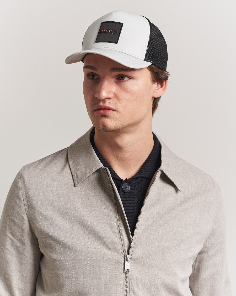 Herre | BOSS ORANGE Elliot Trucker Cap Light Beige | BOSS ORANGE | Elliot Trucker Cap Light Beige