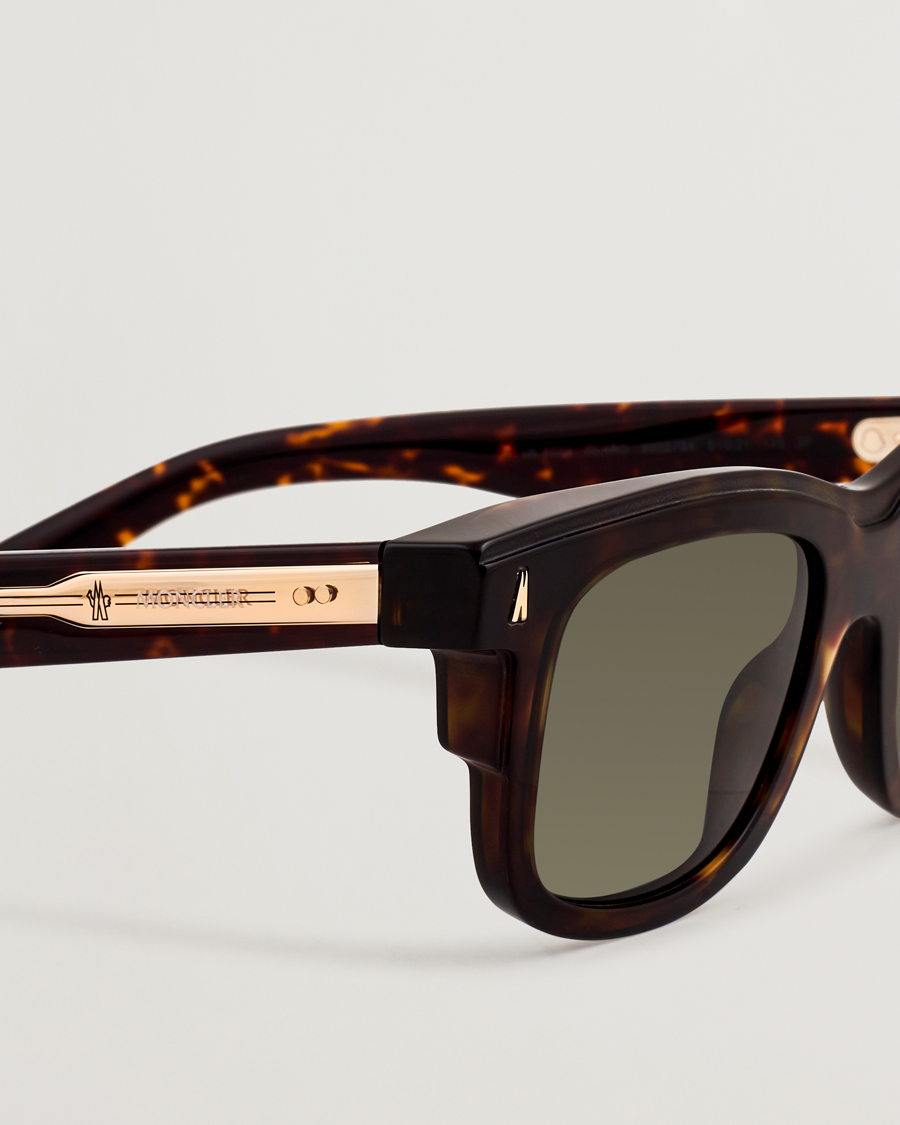 Herre | Solbriller | Moncler Lunettes | Claro Sunglasses Brown Tortoise