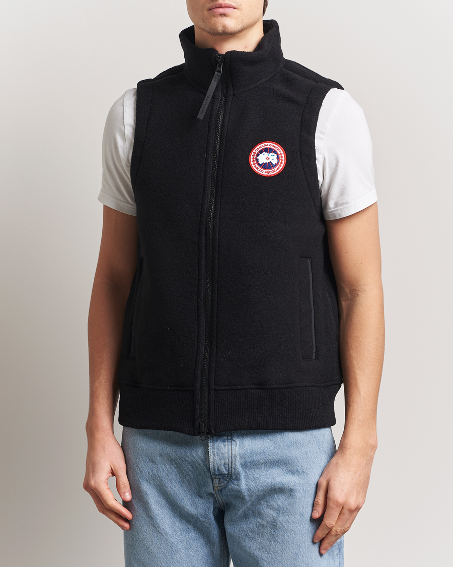 Herre | Jakker | Canada Goose | Mersey Fleece Vest Black