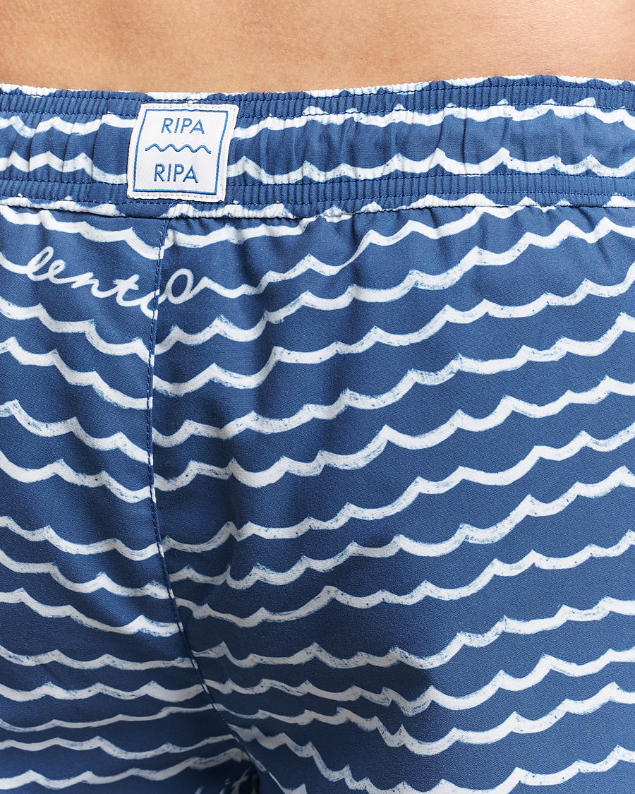 Herre | Badebukser | Ripa Ripa | Printed Swimshorts Blue
