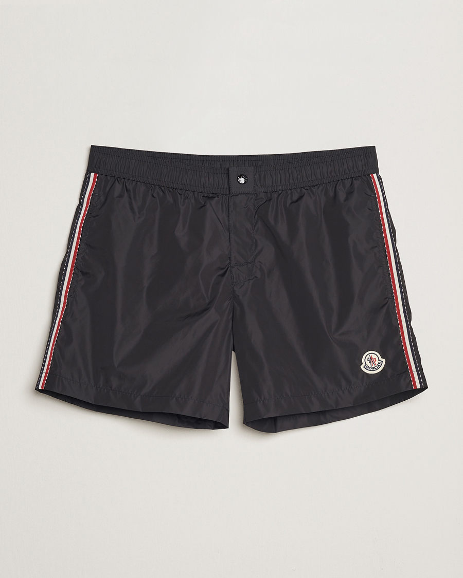 Herre | Badebukser | Moncler | Nylon Swim Shorts Black