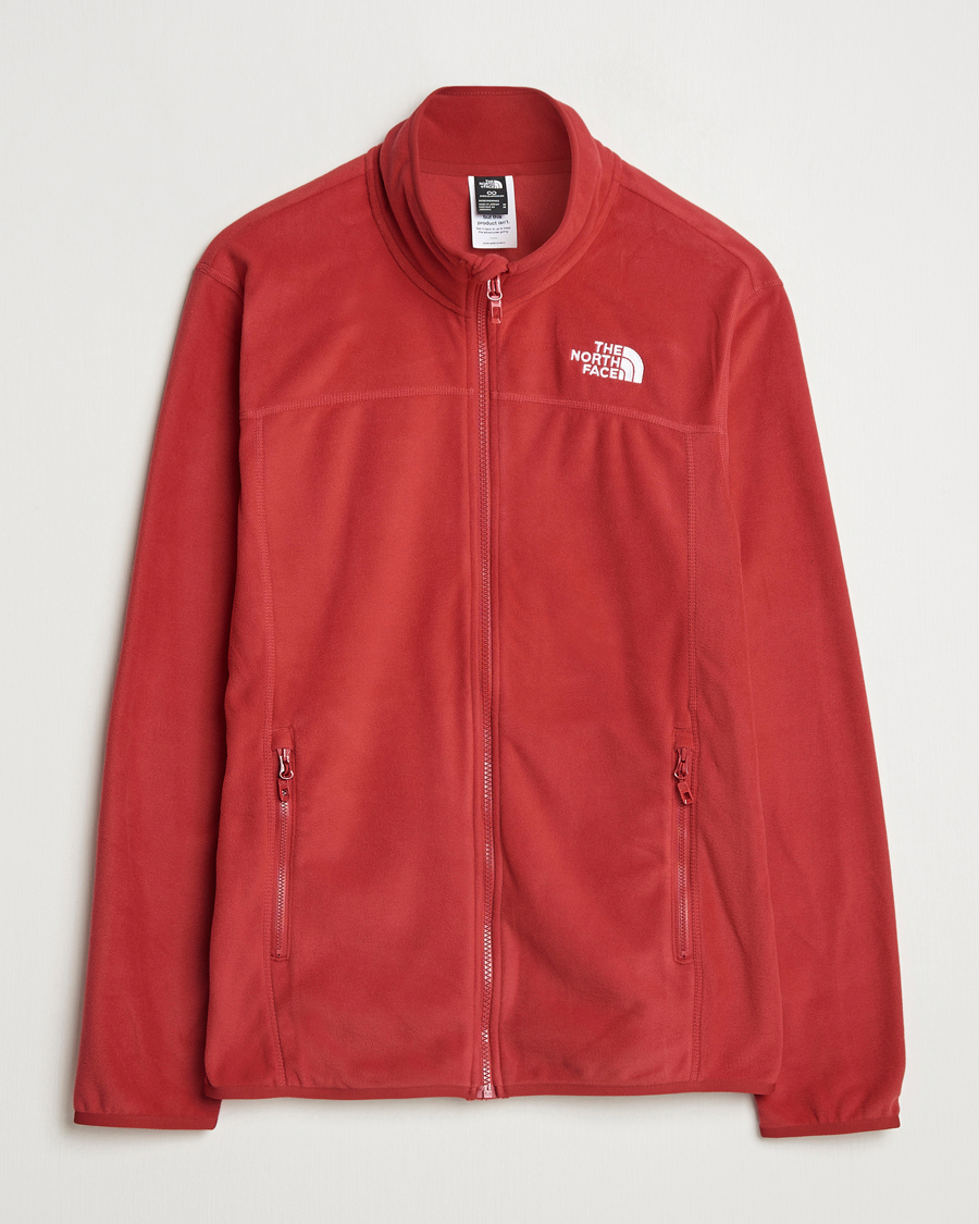 Herre | Trøjer | The North Face | Glacier Full Zip Fleece Garnet Red