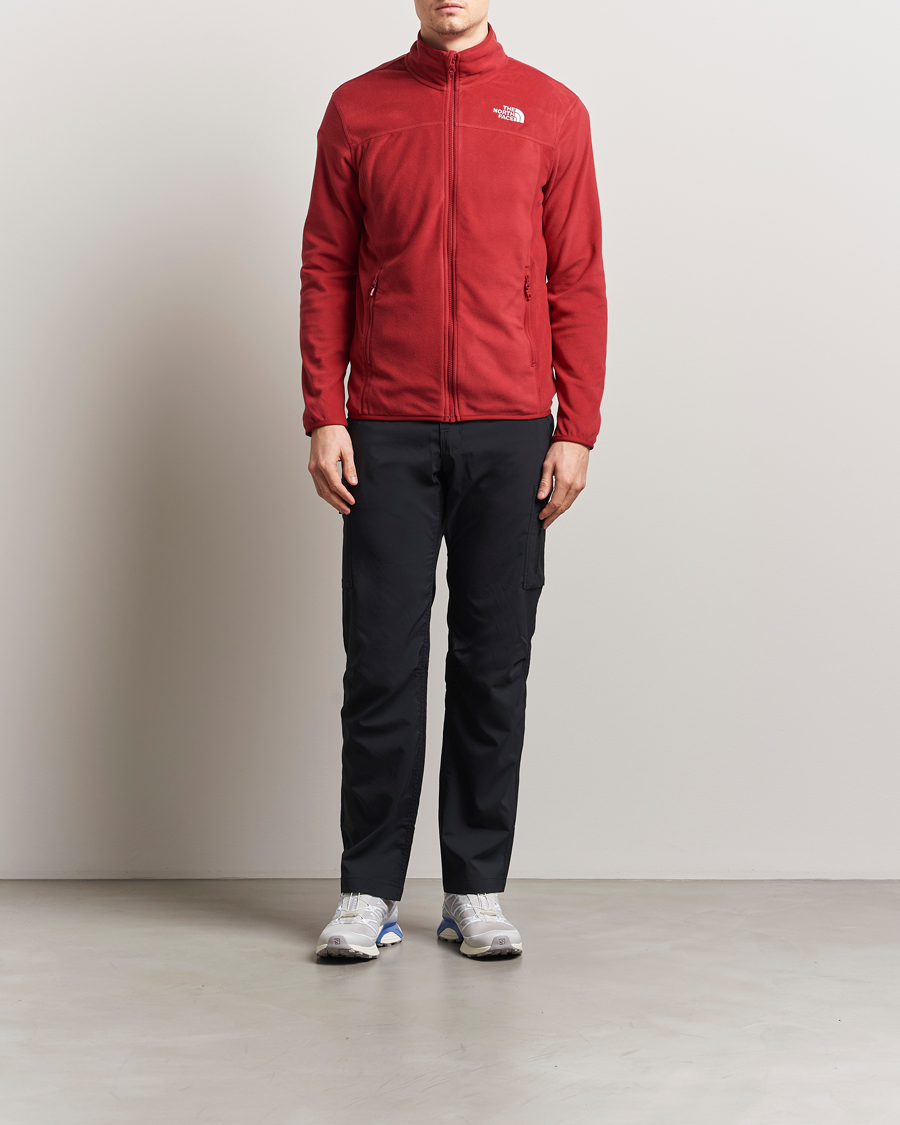 Herre | Trøjer | The North Face | Glacier Full Zip Fleece Garnet Red