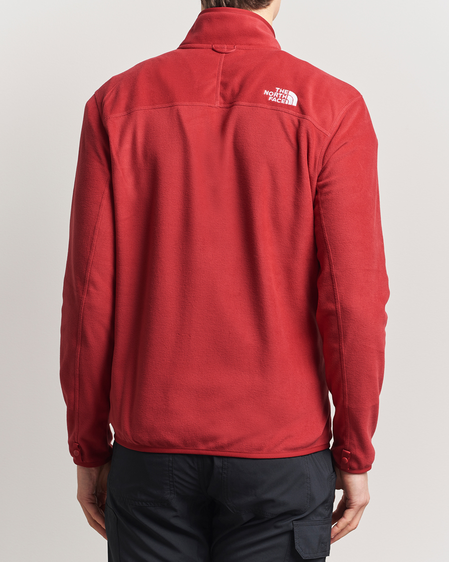Herre | Trøjer | The North Face | Glacier Full Zip Fleece Garnet Red