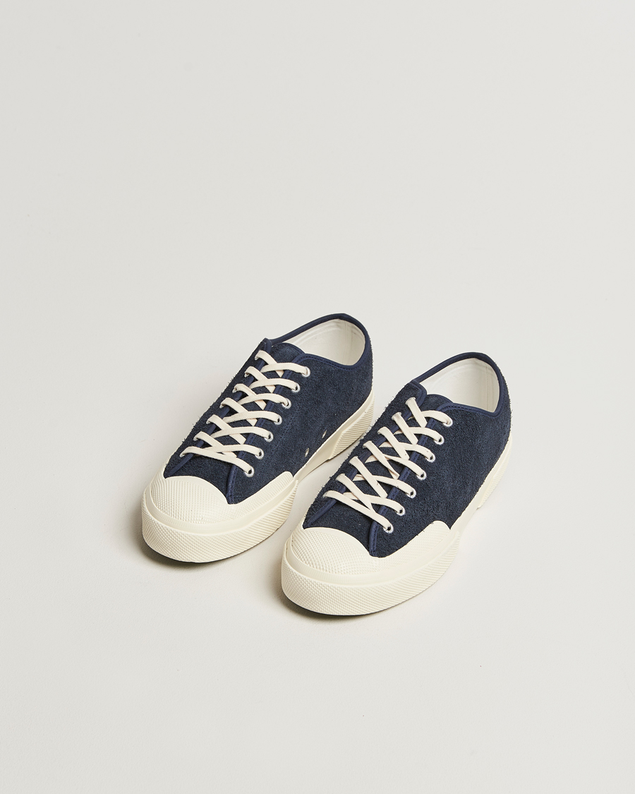 Herre | Sneakers | Superga | 2432 Works Hairy Suede Navy