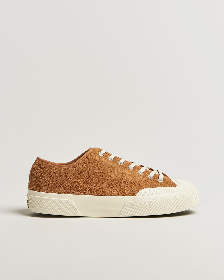 Herre | Sneakers | Superga | 2432 Works Hairy Suede Tobacco
