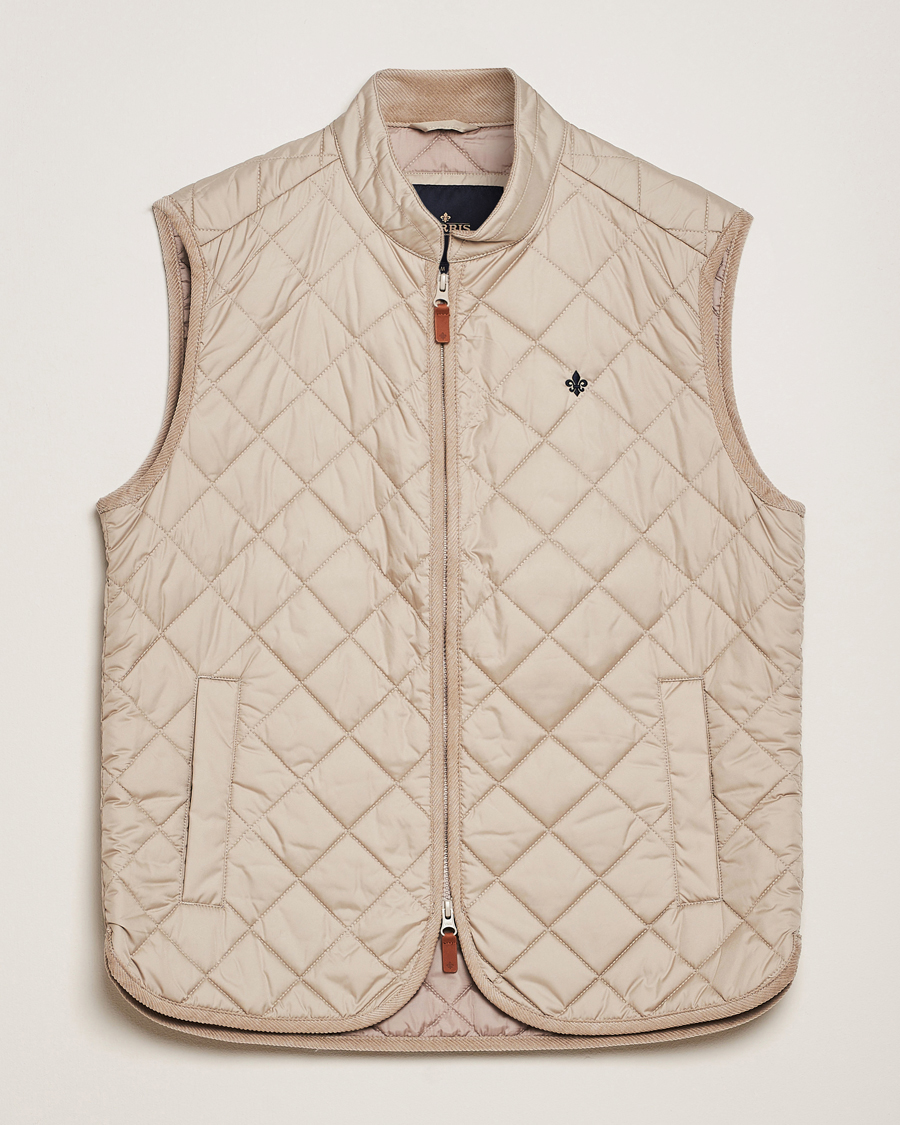 Herre | Veste | Morris | Teddy Quilted Vest Khaki