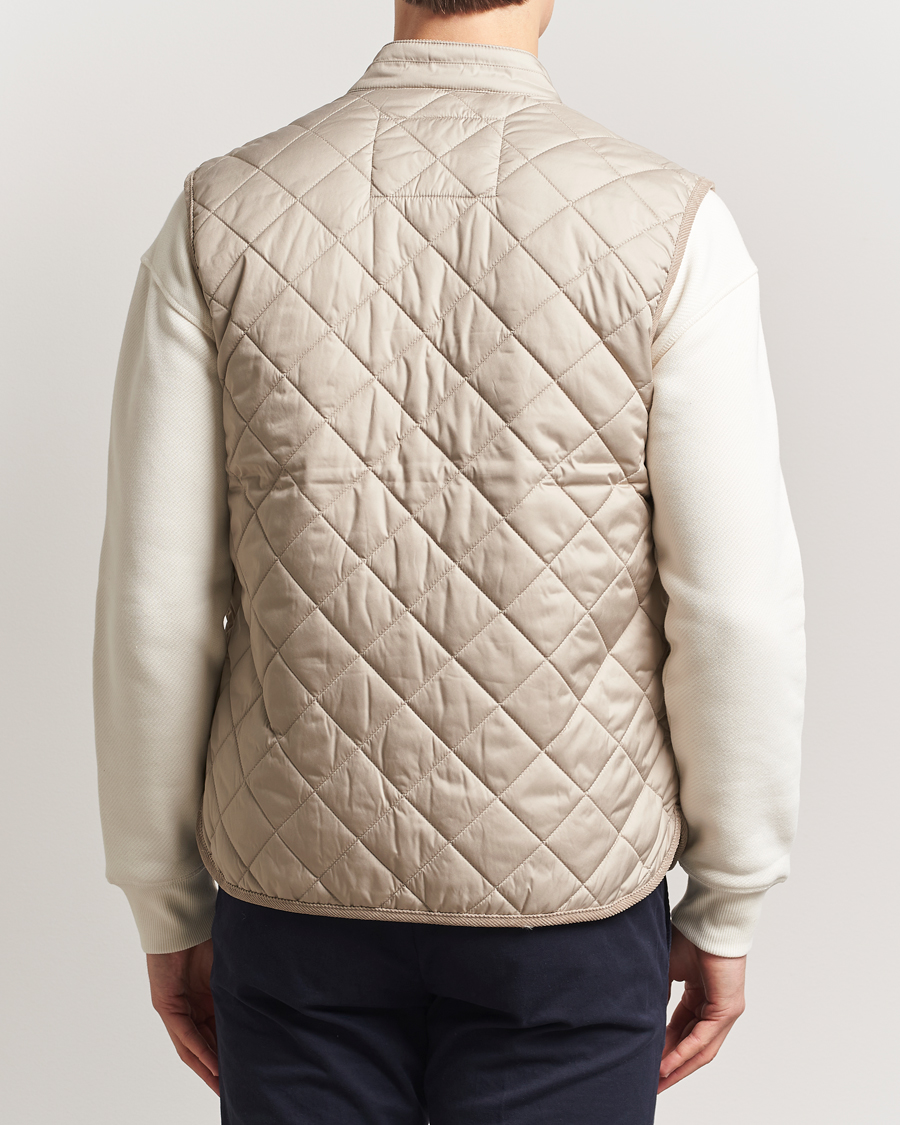 Herre | Veste | Morris | Teddy Quilted Vest Khaki