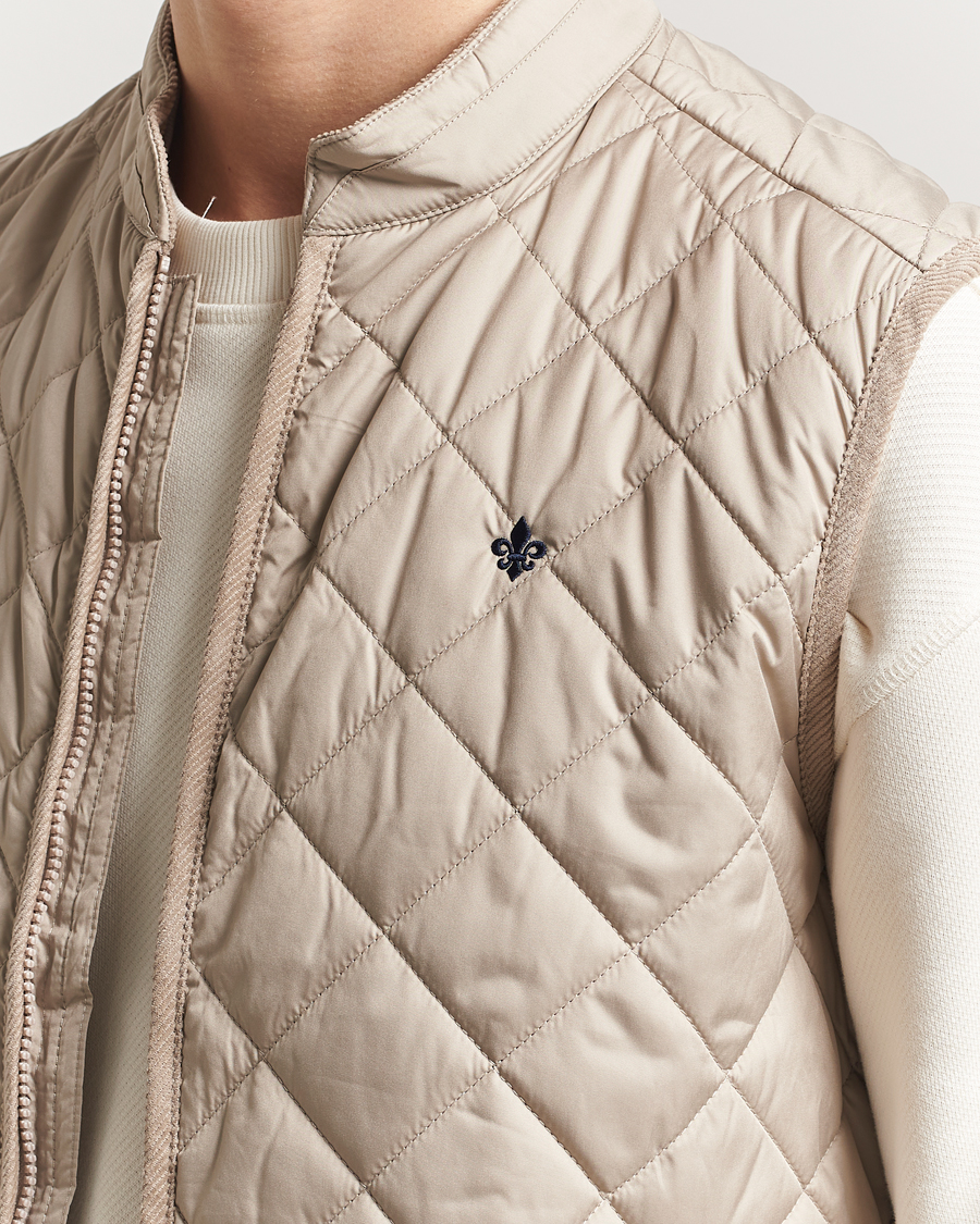 Herre | Veste | Morris | Teddy Quilted Vest Khaki