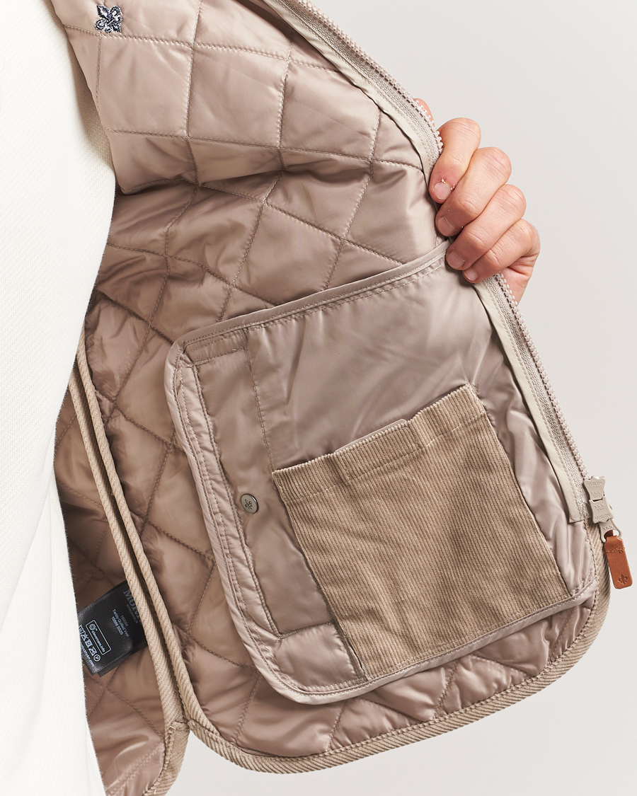 Herre | Veste | Morris | Teddy Quilted Vest Khaki