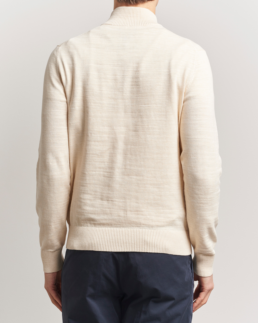 Herre | Trøjer | Morris | Randall Half Zip Off White
