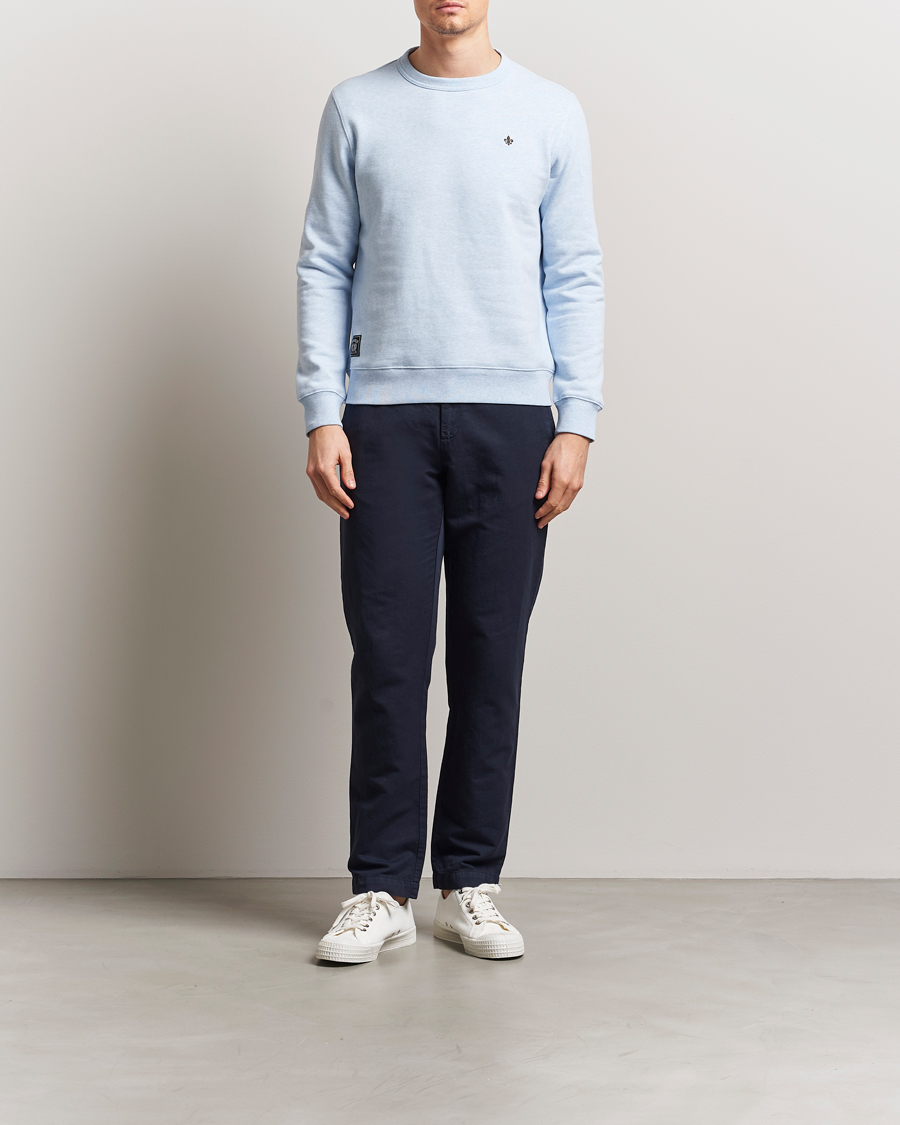 Herre | Trøjer | Morris | Brandon Lily Sweatshirt Light Blue