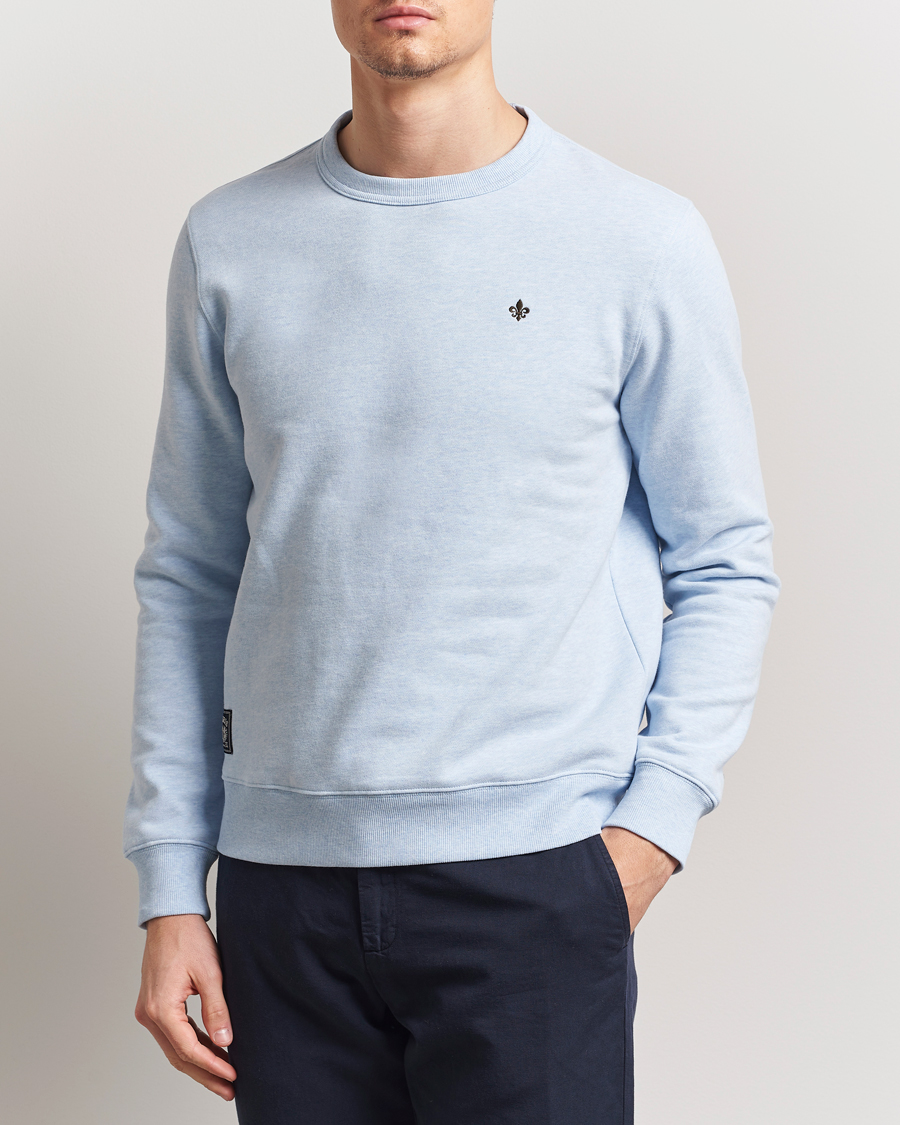 Herre | Trøjer | Morris | Brandon Lily Sweatshirt Light Blue