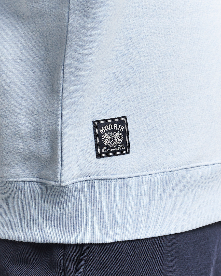 Herre | Trøjer | Morris | Brandon Lily Sweatshirt Light Blue
