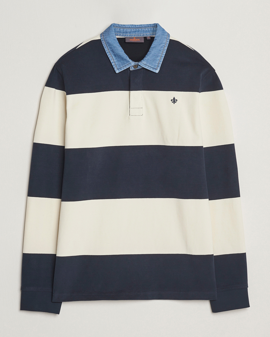 Herre | Trøjer | Morris | Harbour Rugger Blue/White
