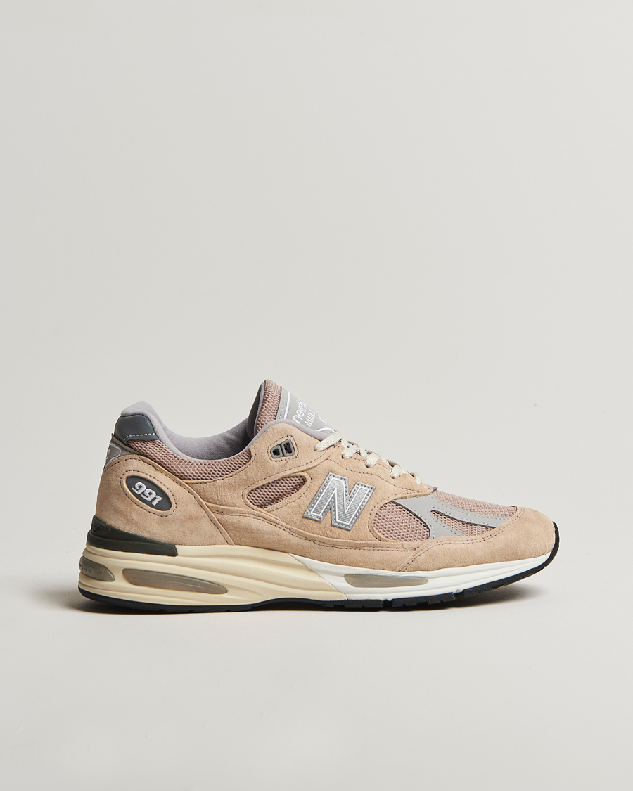 Herre | Sneakers | New Balance | Made in UK 991v2 Sneakers Sand