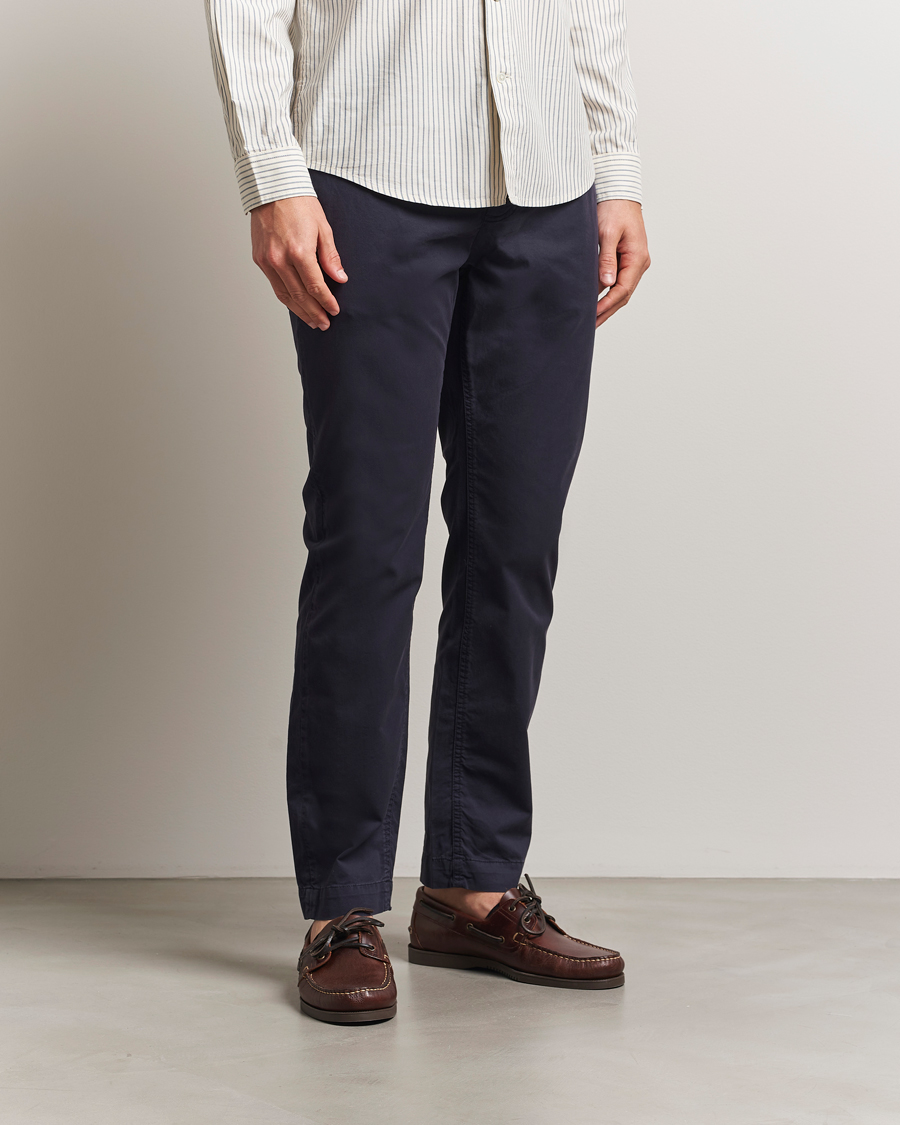Herre | Bukser | Morris | Jeffrey Summer Chino Dark Blue