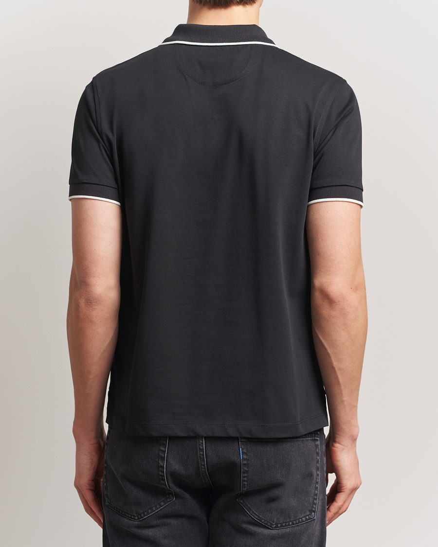 Herre | Polotrøjer | Baracuta | Short Sleeve Cotton Jersey Polo Black