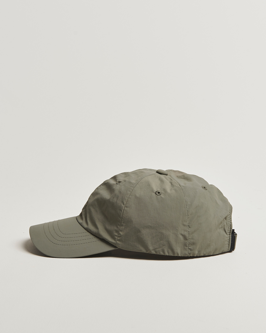 Herre | Snow Peak Nylon Tussah Cap Light Olive | Snow Peak | Nylon Tussah Cap Light Olive