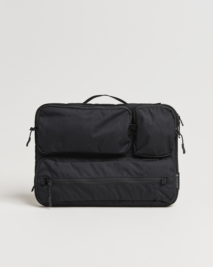 Herre | Snow Peak Everyday Use Laptop Case Black | Snow Peak | Everyday Use Laptop Case Black
