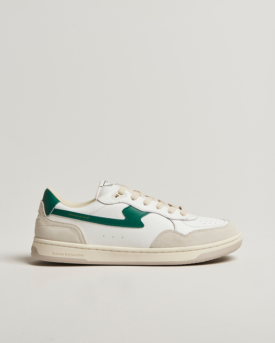 Herre | Sneakers | Stepney Workers Club | Pro Cup 01 S-Strike Leather Sneaker Spring Green