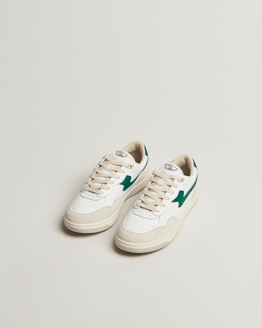 Herre | Sneakers | Stepney Workers Club | Pro Cup 01 S-Strike Leather Sneaker Spring Green
