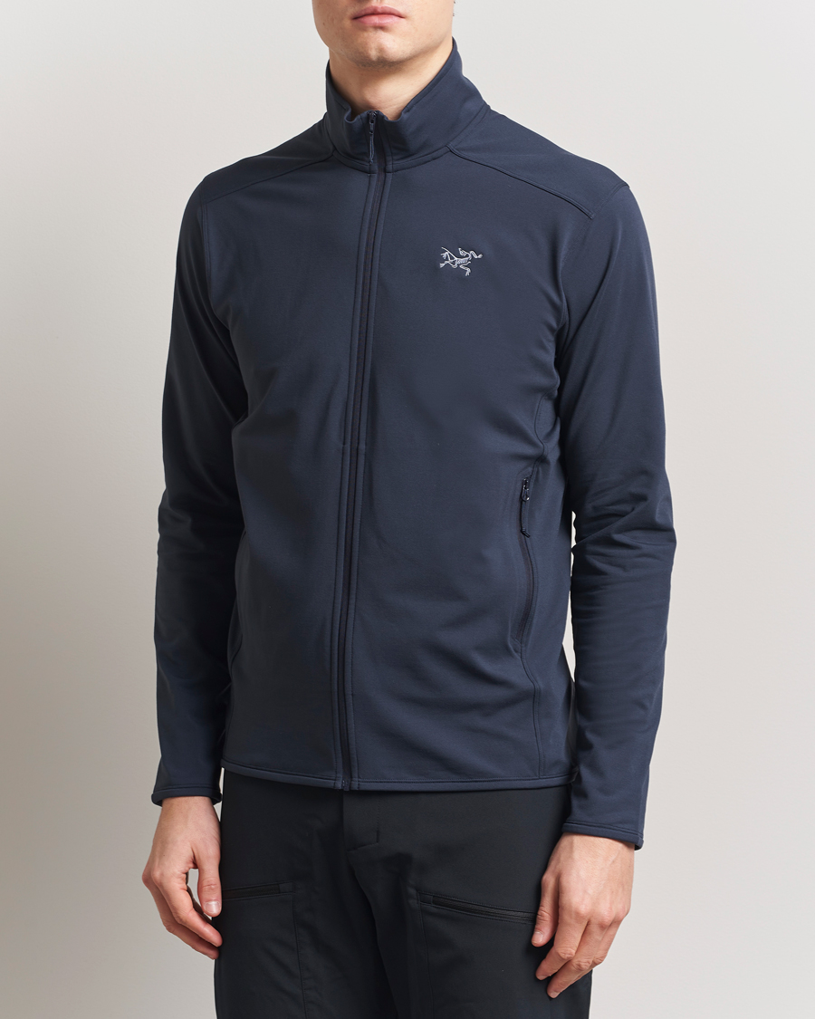Herre | Trøjer | Arc'teryx | Kyanite Lightweight Full Zip Black Sapphire