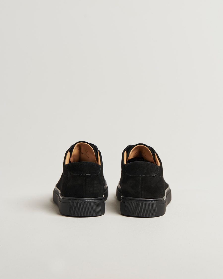 Herre | Sneakers | Myrqvist | Oaxen Monochrome II Sneaker Black Suede