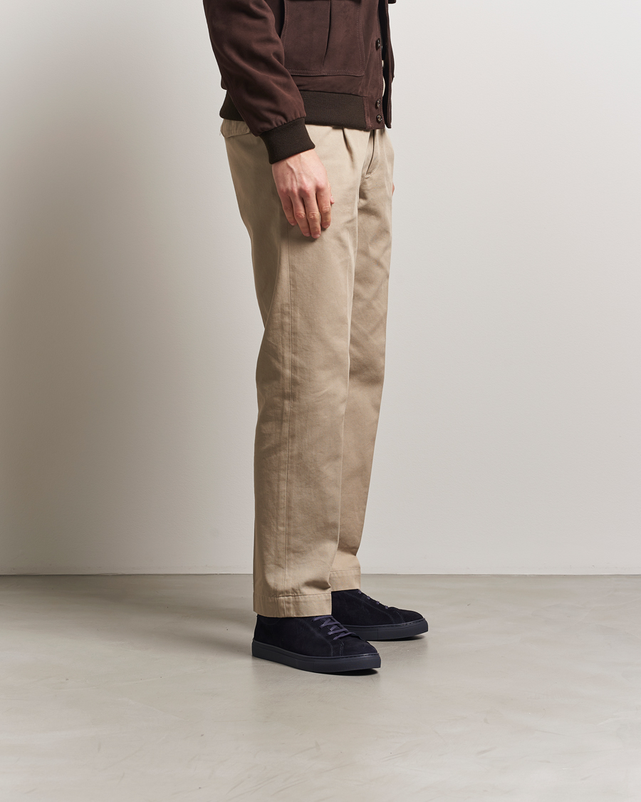 Herre | Sneakers | Myrqvist | Oaxen Monochrome II Sneaker Navy Suede